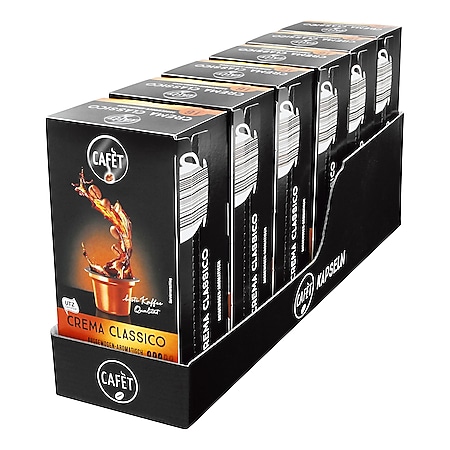 Cafet für Cremesso Crema Classico Kaffee 16 Kapseln 88 g, 6er Pack - Bild 1