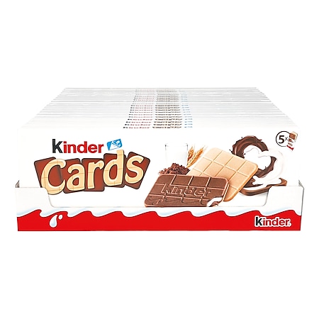 Ferrero Kinder Cards 128 g, 20er Pack - Bild 1