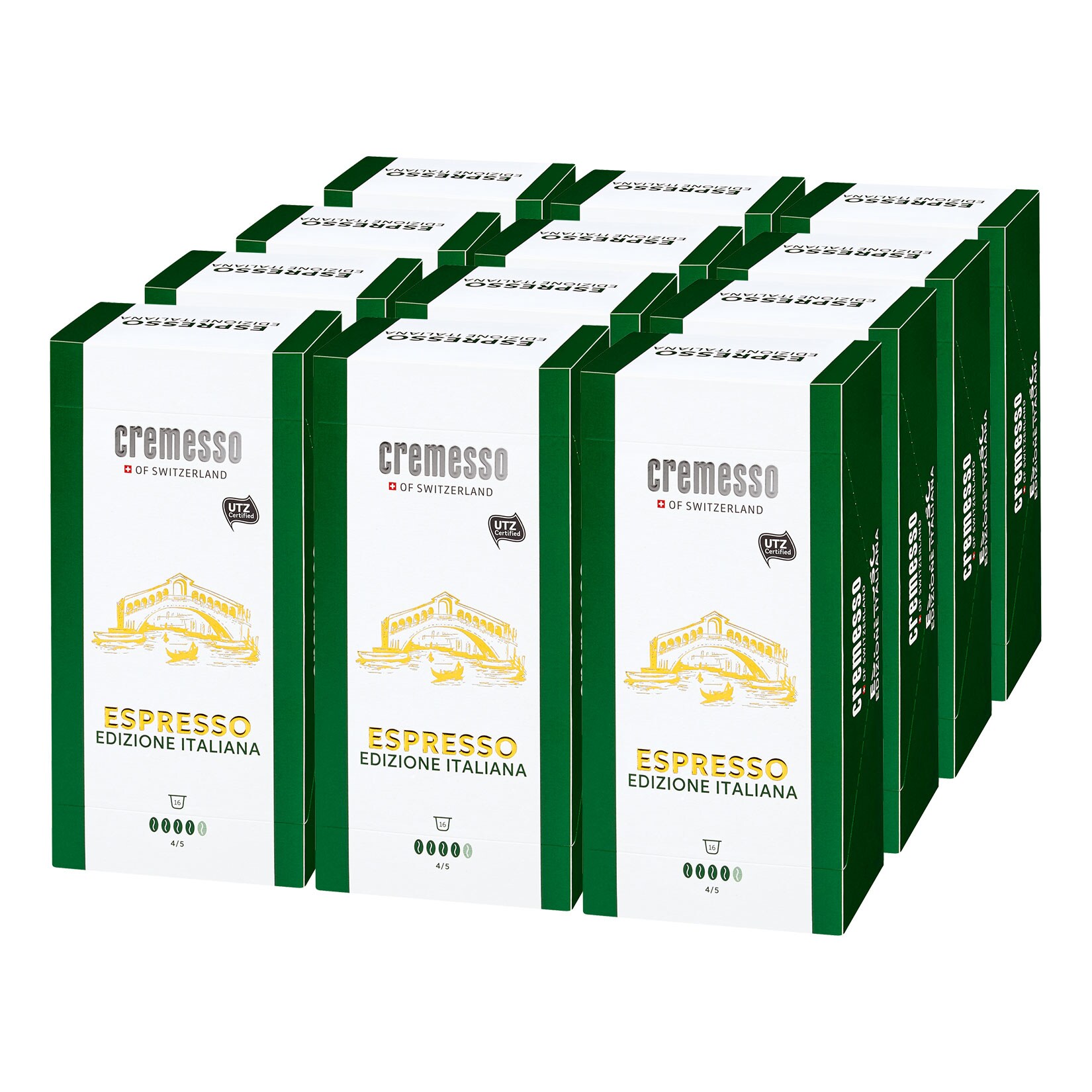 Cremesso Edizione Italiana Espresso 16 Kapseln 96 g, 12er Pack - Bild 1