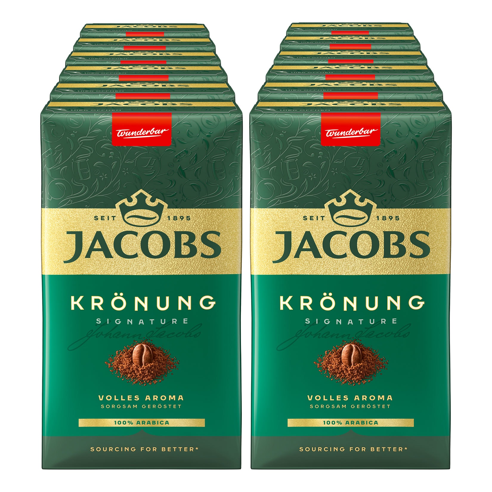 Jacobs Kaffee Kr&ouml;nung 500 g, 12er Pack - Bild 1