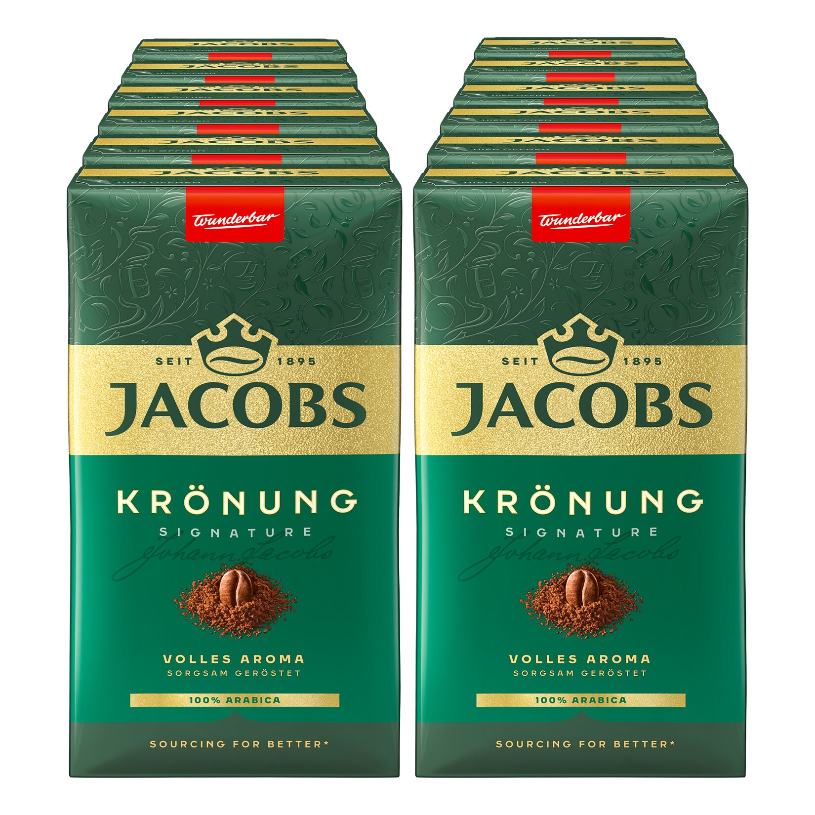 Jacobs Kaffee Krönung 500 g, 12er Pack