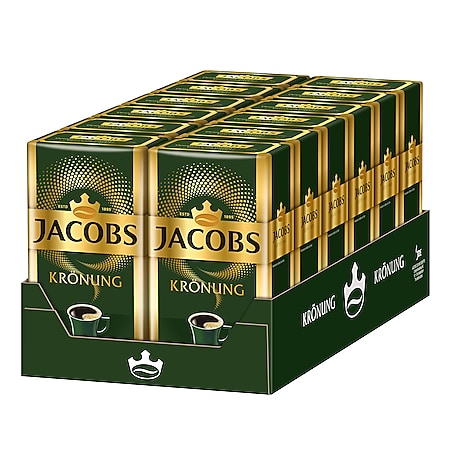 Jacobs Kaffee Krönung 500 g, 12er Pack - Bild 1