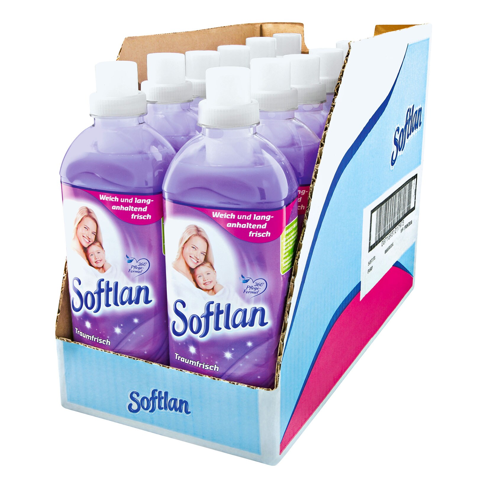 Softlan Weichsp&uuml;ler Traumfrisch 1 Liter, 12er Pack - Bild 1