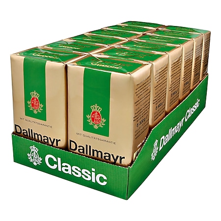 Dallmayr Kaffee Classic 500 g, 12er Pack - Bild 1