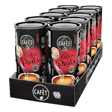 Cafet Espresso 20 Pads 144 g, 10er Pack - Bild 1
