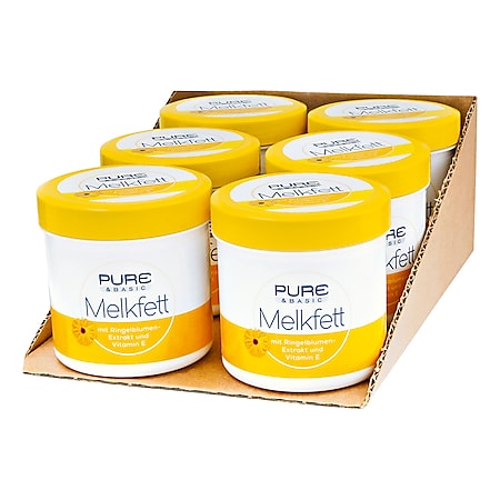 Pure & Basic Melkfett 250 ml, 6er Pack - Bild 1
