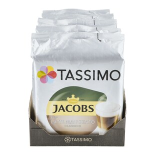Jacobs Tassimo Latte Macchiato 16 Kapseln 264 g, 5er Pack - Bild 1