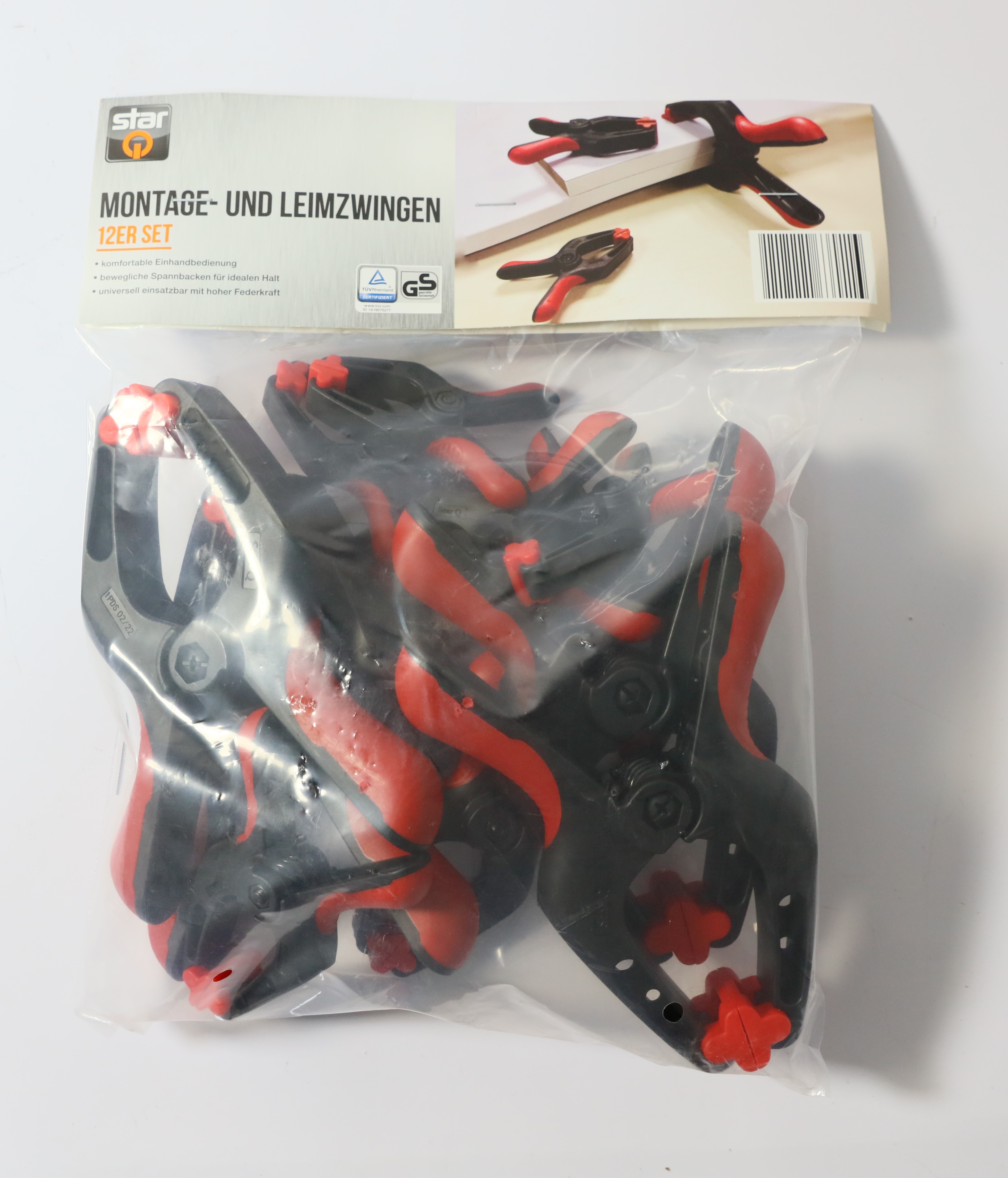 StarQ Leimzwingen, 12-teilig - Bild 1