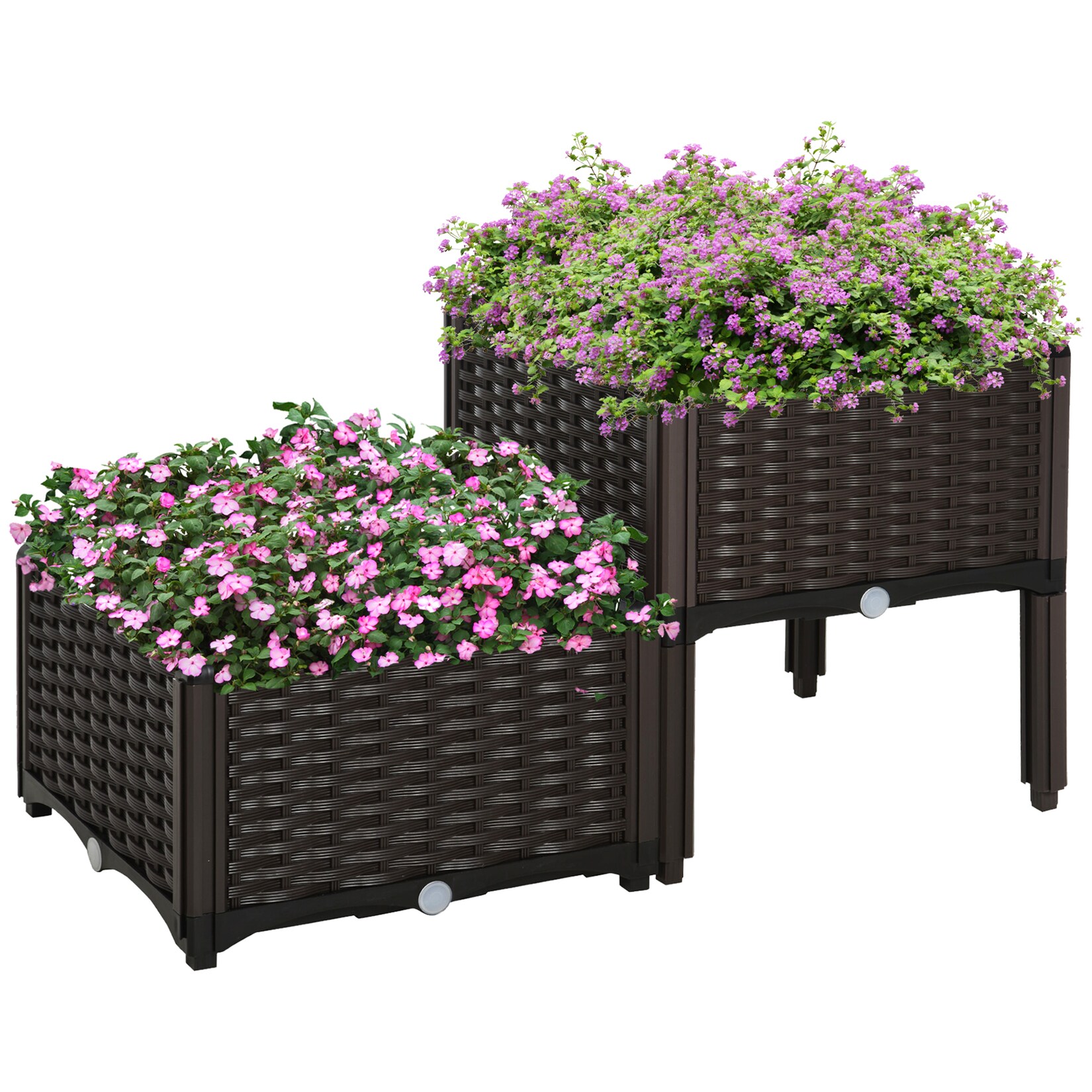 Outsunny Hochbeet Kunststoff | 04250871296569