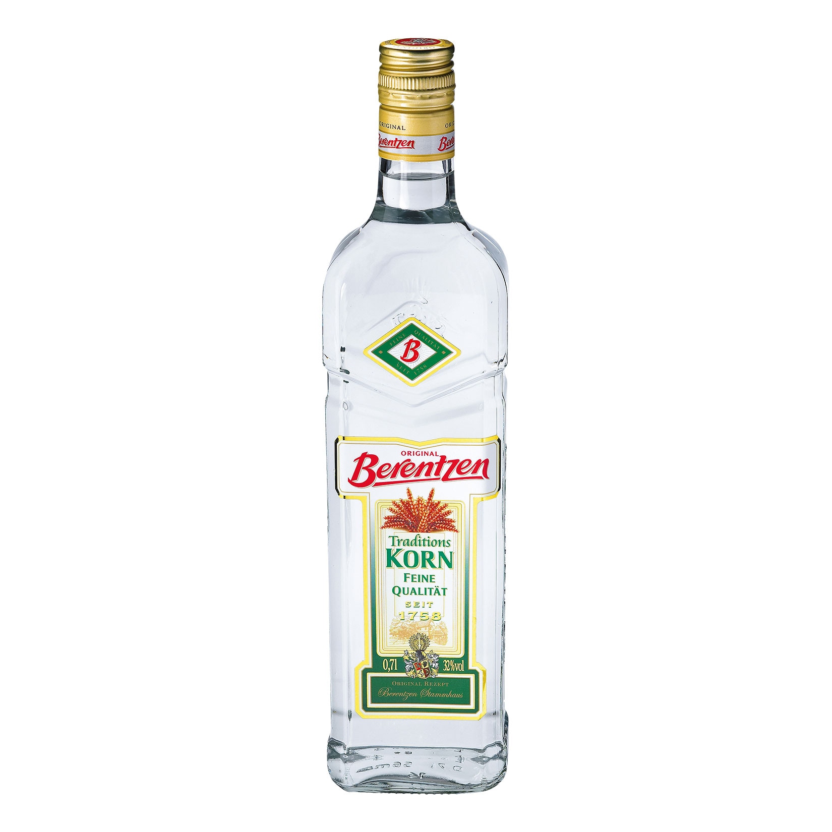 Berentzen Traditions-Korn 32,0 % vol 0,7 Liter - Bild 1