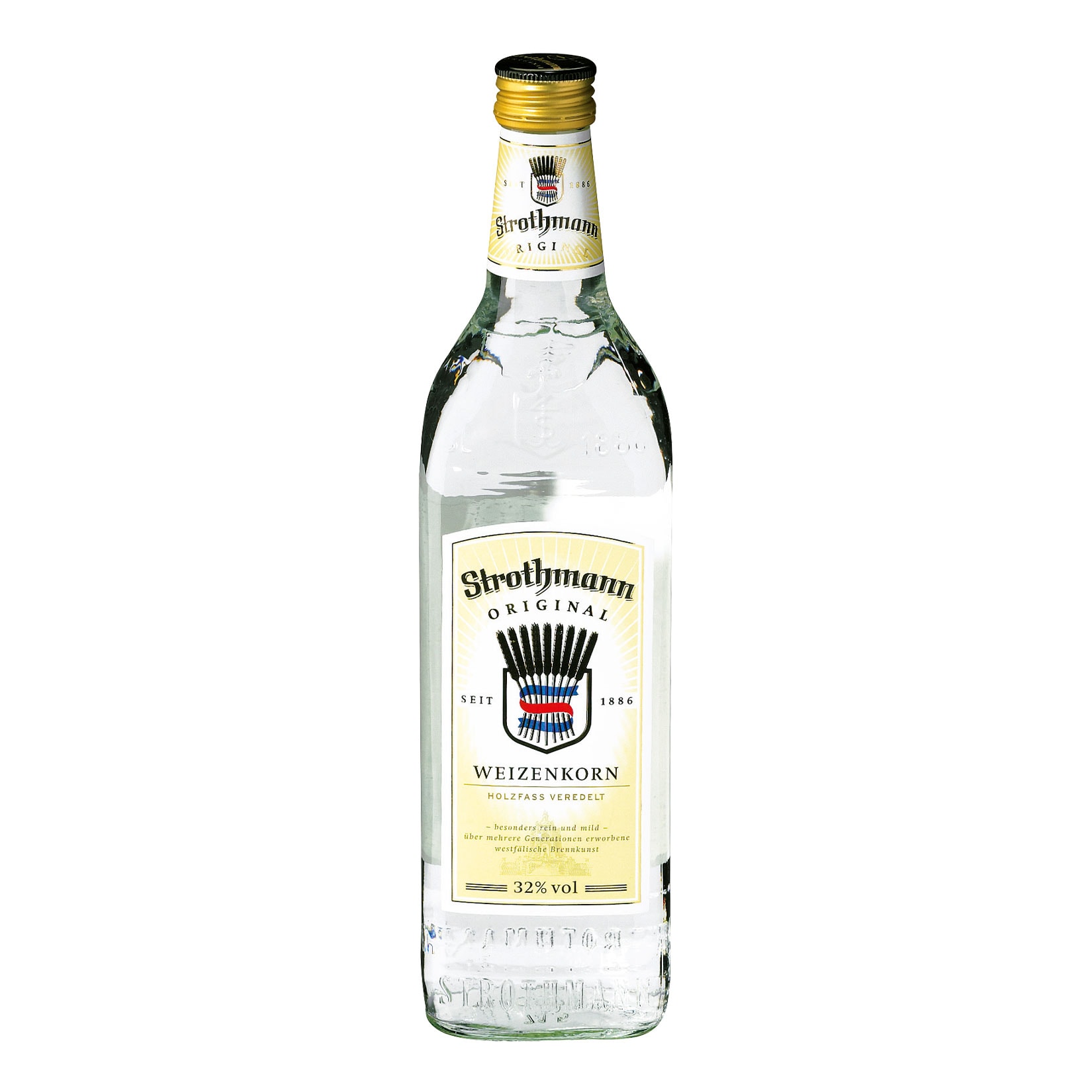 Strothmann Weizenkorn 32,0 % vol 0,7 Liter - Bild 1