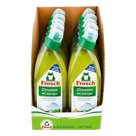 Frosch WC-Reiniger Zitrone 750 ml, 10er Pack - Bild 1
