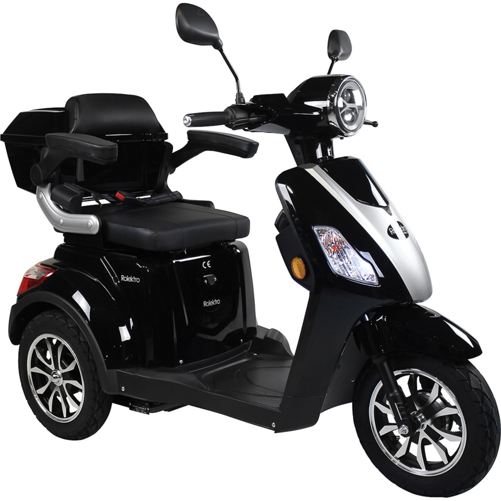 Rolektro E-Trike 25, V.3, Schwarz - Bild 1