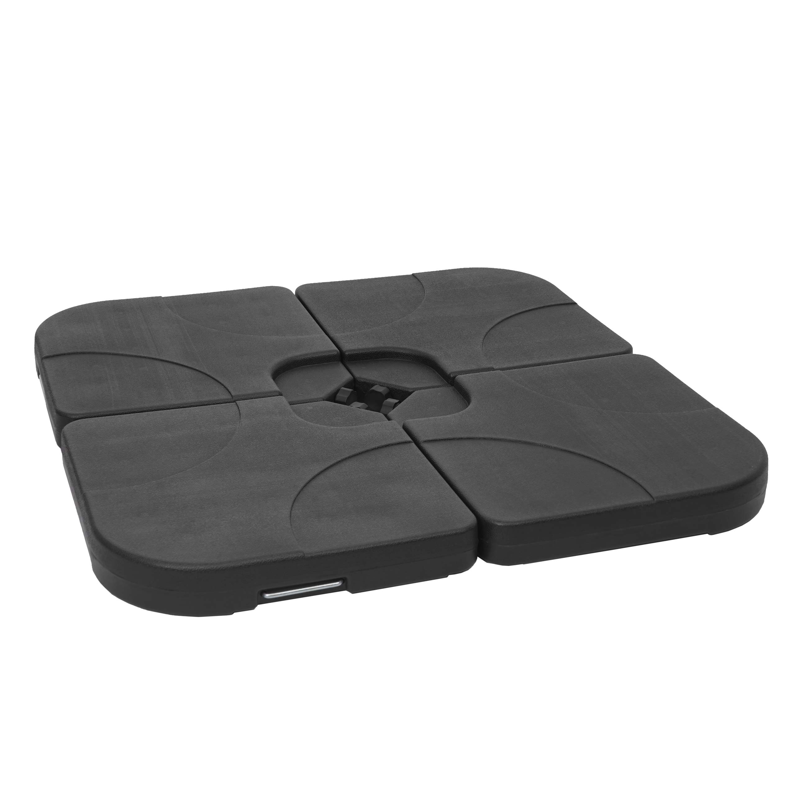 Sonnenschirmst&auml;nder MCW-F78, Ampelschirmst&auml;nder Marktschirmst&auml;nder f&uuml;r Bodenkreuz, bef&uuml;llbar 100kg - Bild 1