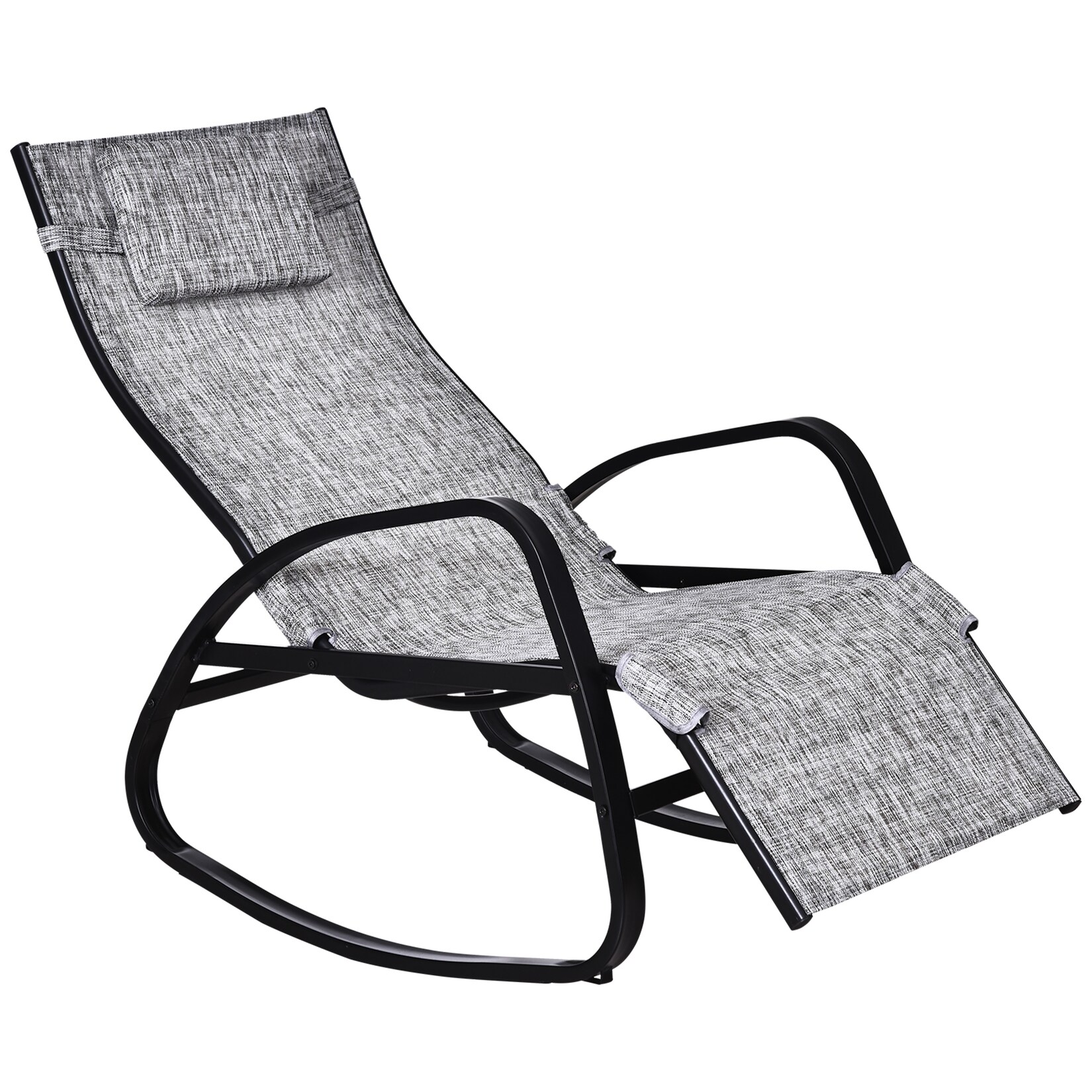 Outsunny Liege Metall, Textilenstoff, Schaumstoff | 04250871280193