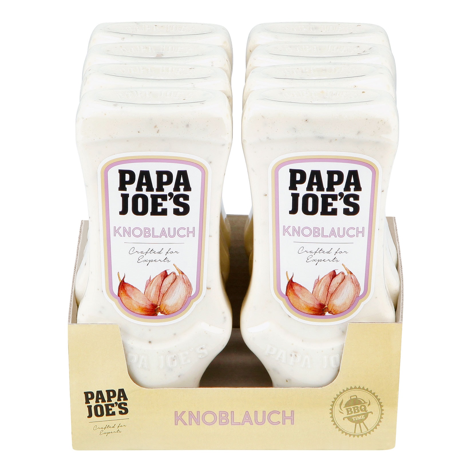 Papa Joes Knoblauch Sauce 300 ml, 8er Pack - Bild 1