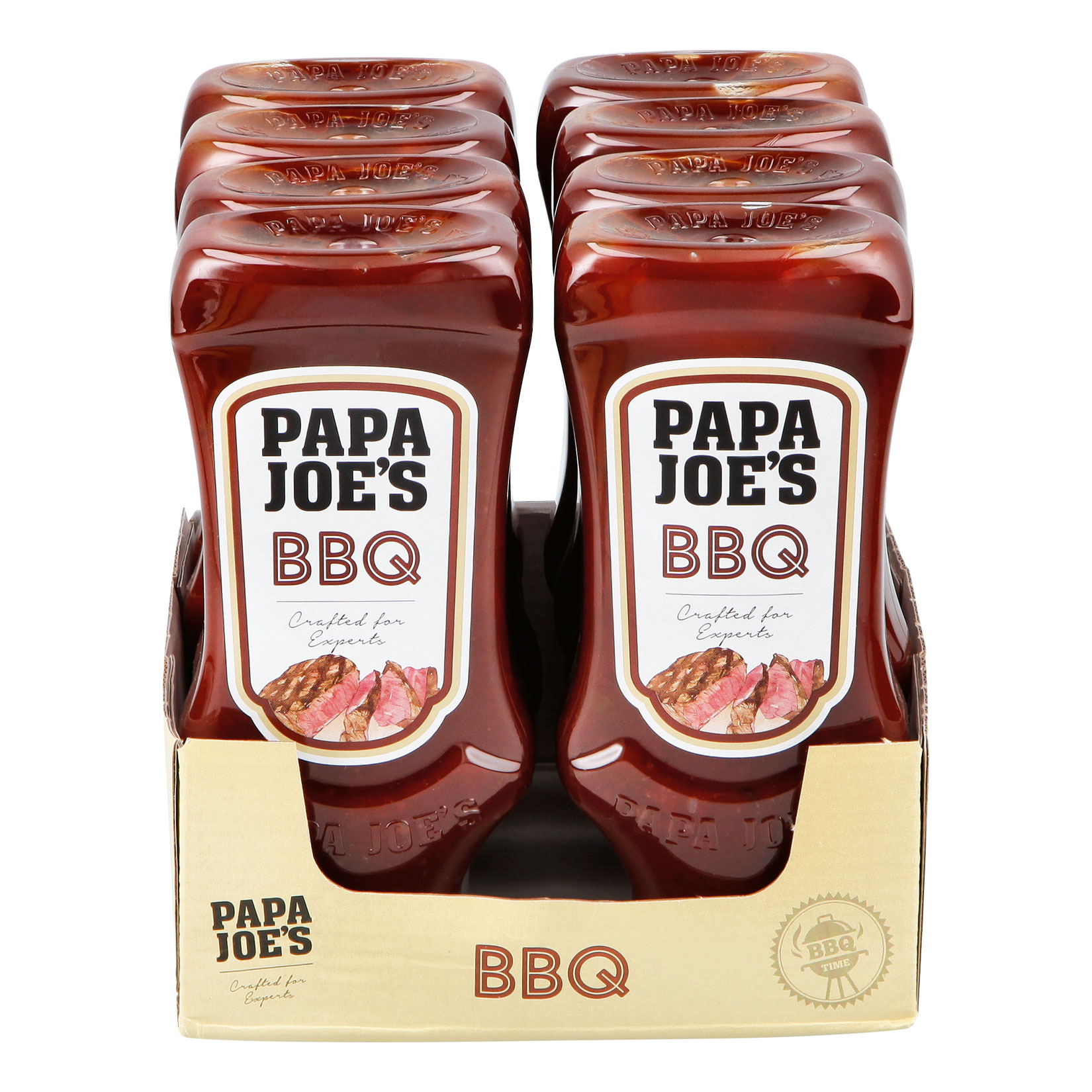 Papa Joes BBQ Sauce 300 ml, 8er Pack - Bild 1