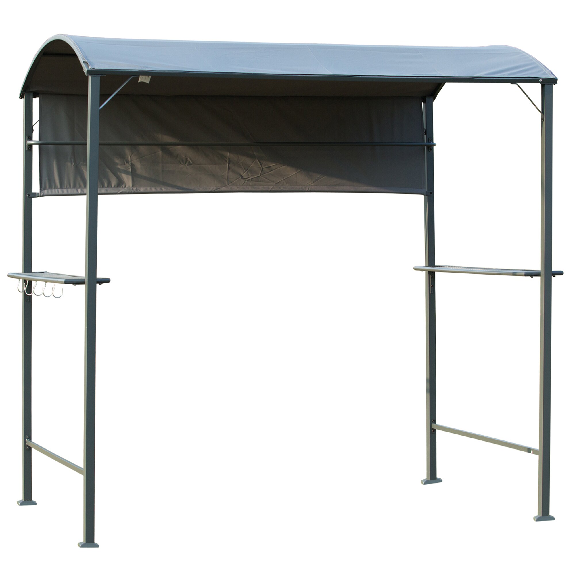 Outsunny Pavillon Metall, Polyester - Bild 1