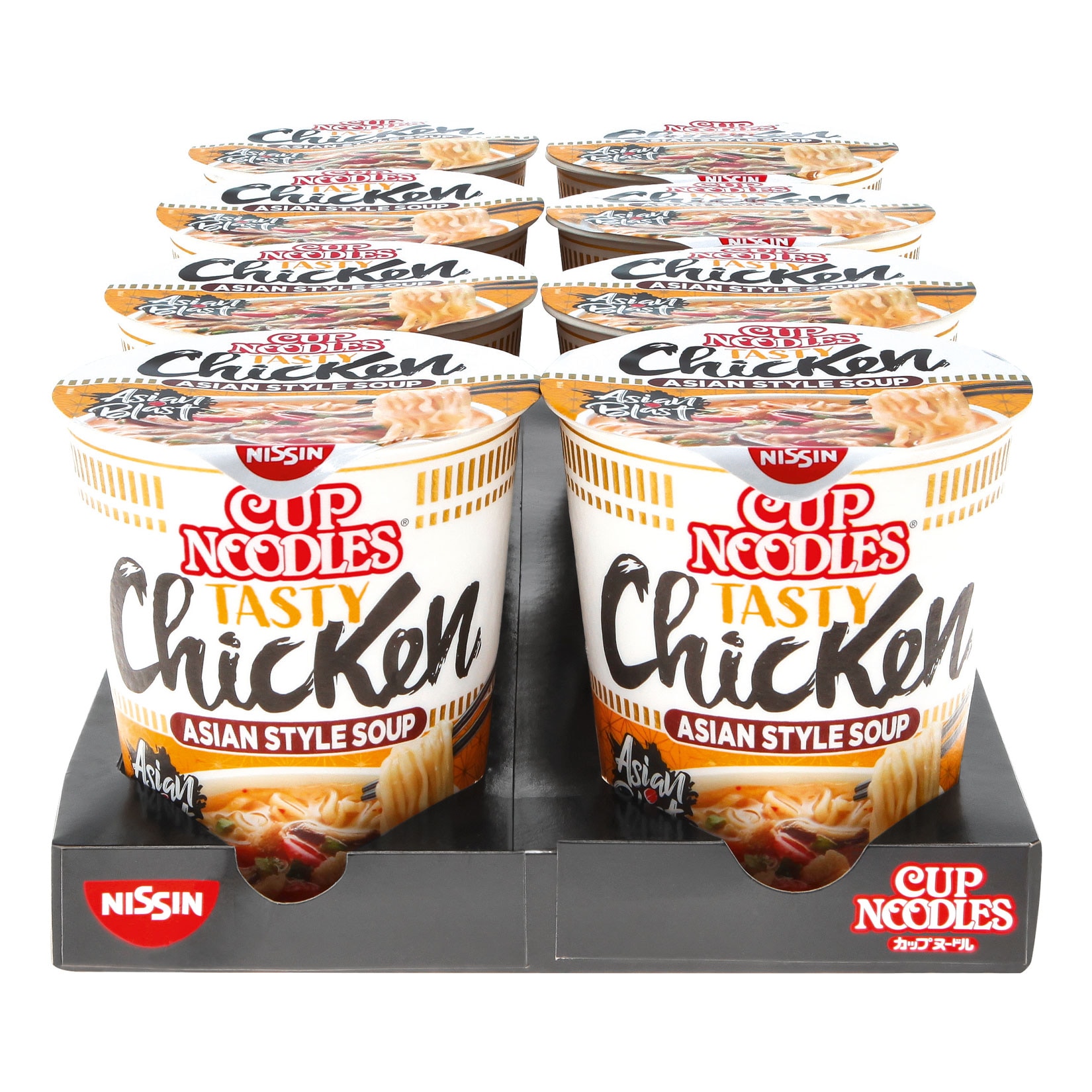 Nissin Cup Noodles Huhn 63 g, 8er Pack - Bild 1