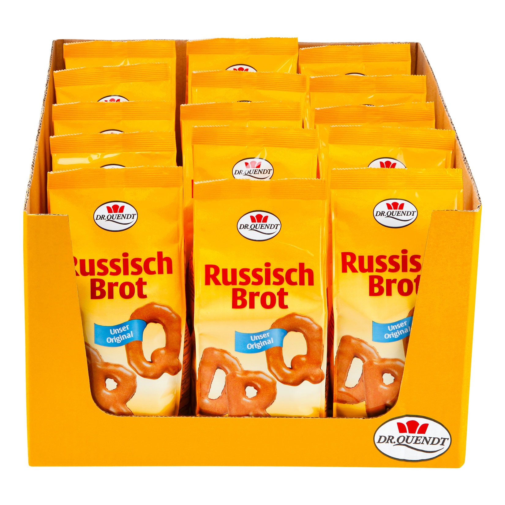 Dr. Quendt Russisch Brot 100 g, 15er Pack - Bild 1
