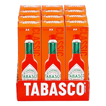 Tabasco Sauce rote Pfeffersauce 60 ml, 12er Pack - Bild 1