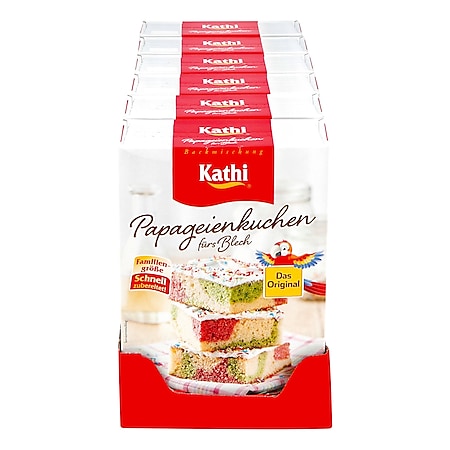 Kathi Papageienkuchen 840 g, 6er Pack - Bild 1
