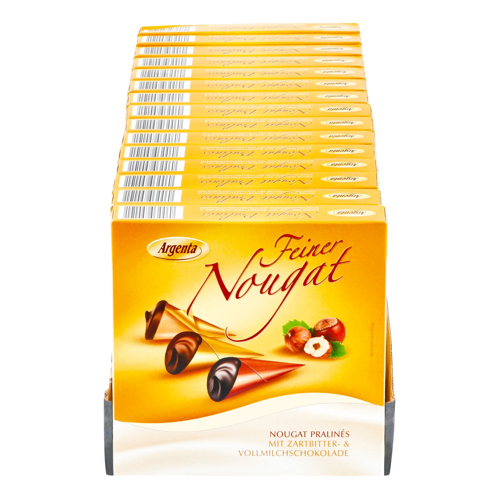 Argenta Nougatspitzt&uuml;ten 100 g, 15er Pack - Bild 1