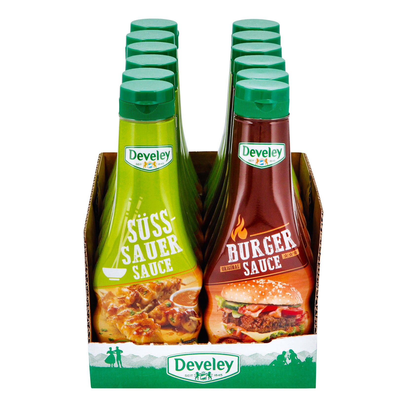 Develey Feinkostsaucen 250 ml, verschiedene Sorten, 12er Pack