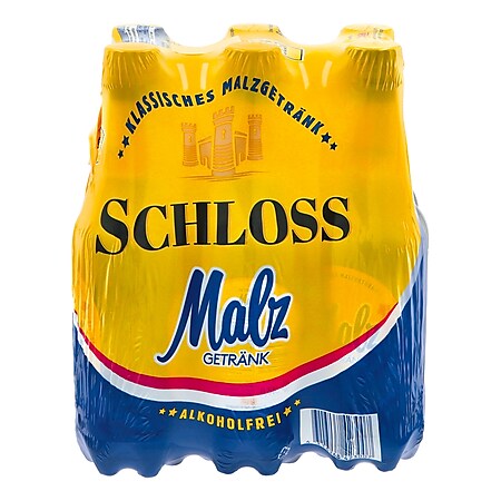 Schloss Malzgetränk alkoholfrei 0,5 Liter, 6er Pack - Bild 1