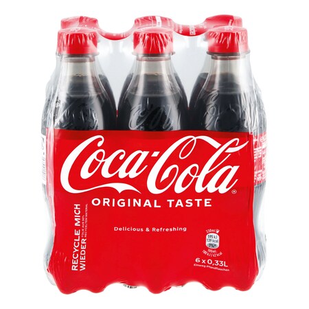 Coca-Cola 0,33 Liter, 6er Pack online kaufen bei Netto