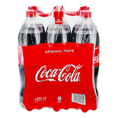 Coca Cola 1,25 Liter, 6er Pack - Bild 1