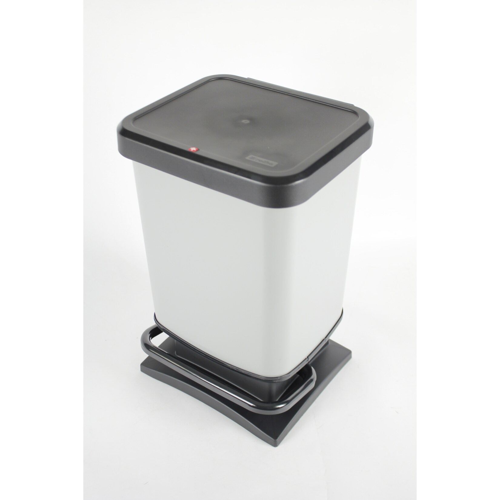 Rotho Treteimer 20 l PASO hellgrau - Bild 1