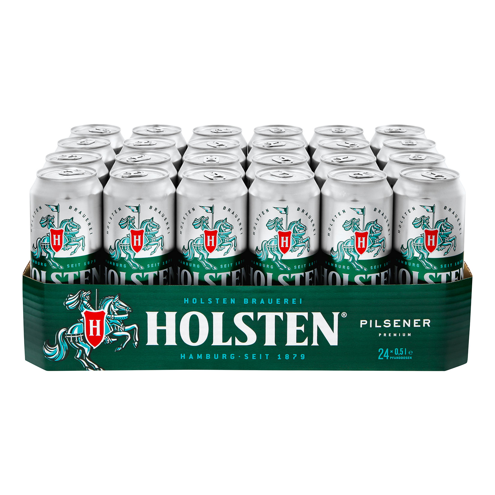 Holsten Pilsener 4,8 % vol 0,5 Liter Dose, 24er Pack - Bild 1