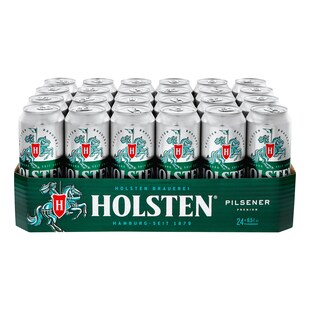 Holsten Pilsener 4,8 % vol 0,5 Liter Dose, 24er Pack - Bild 1