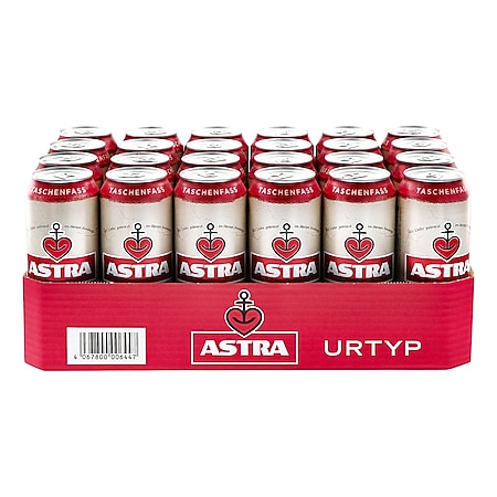 Astra Urtyp 4,9 % vol 0,5 Liter Dose, 24er Pack - Bild 1