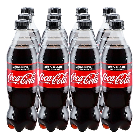 Coca-Cola Zero 0,5 Liter, 12er Pack - Bild 1