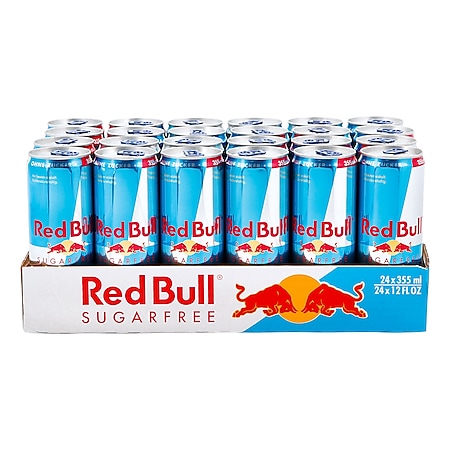 Red Bull Energy Drink Sugarfree 0,355 Liter Dose, 24er Pack - Bild 1