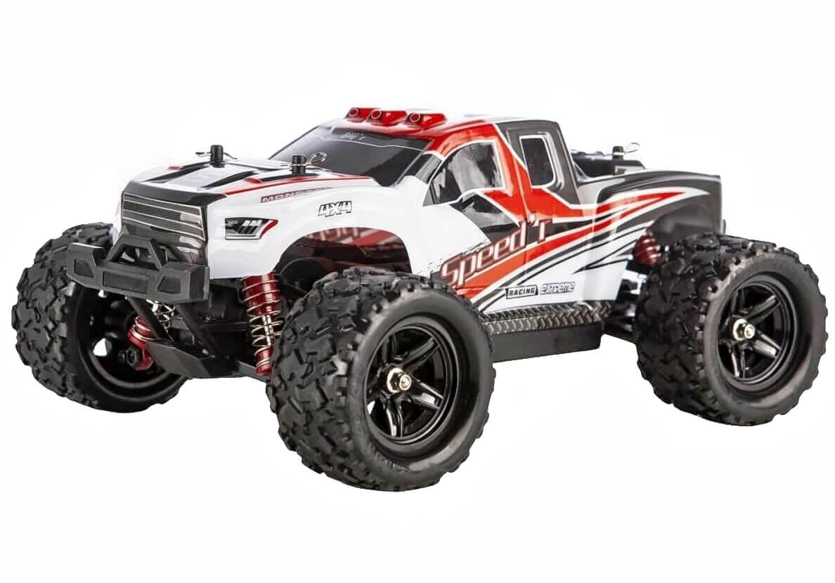 Blij'r Speed&acute;r ferngesteuerter RC Monstertruck rot - Bild 1