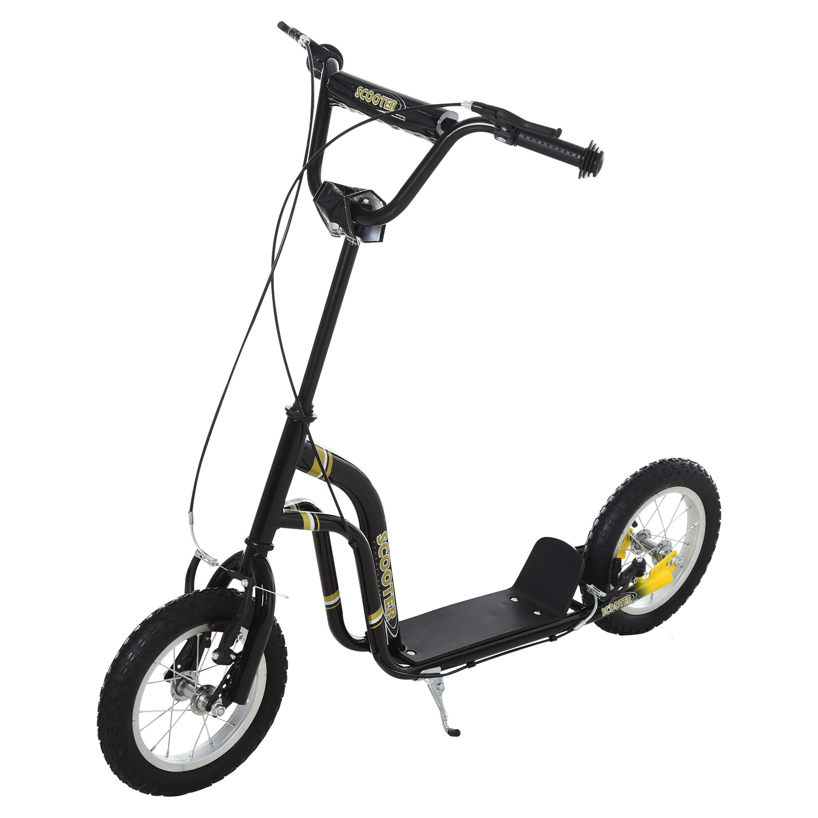 HOMCOM Kinderscooter Stahl, Aluminium | 04251774913416