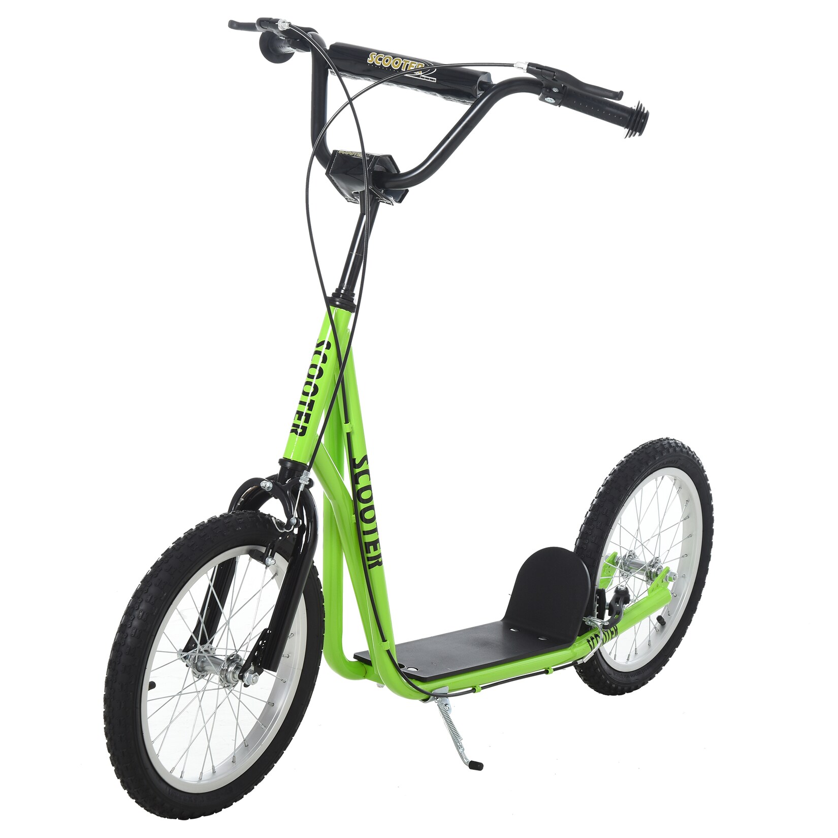 HOMCOM Kinderscooter Stahl, Aluminium, Gummi | 04251774964616