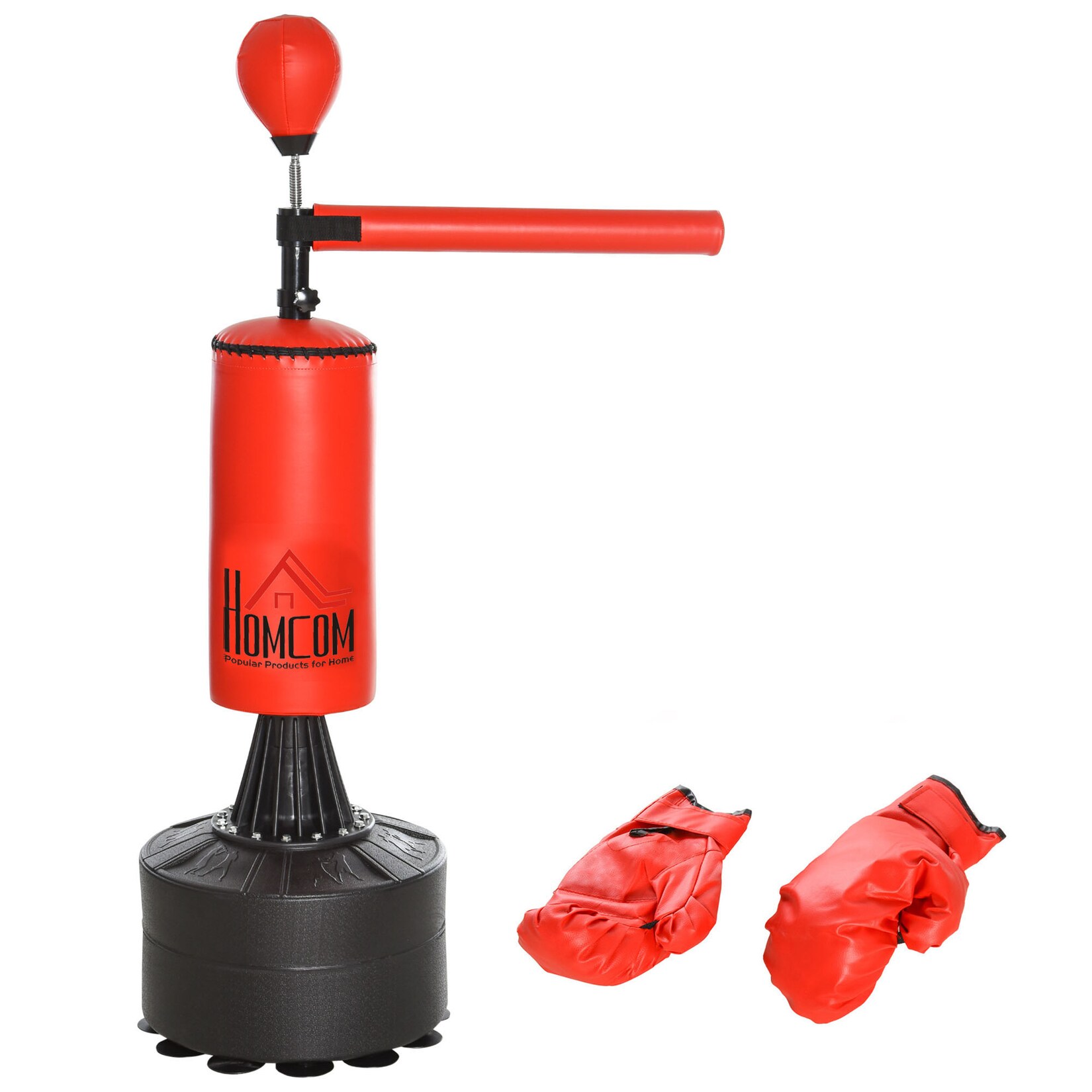 HOMCOM Standboxsack Kunstleder, EPE, HDPE | 04251774971379