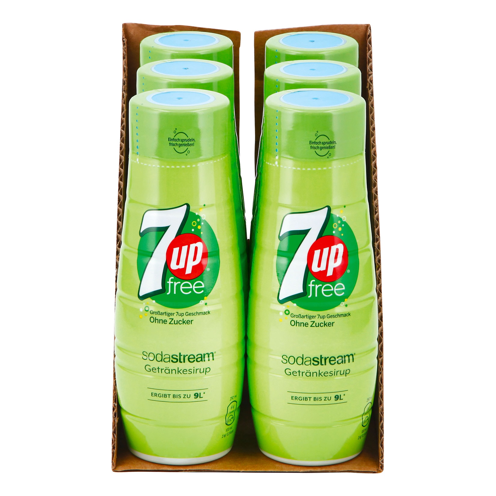 Sodastream Sirup 7up free 0,44 Liter, 6er Pack - Bild 1