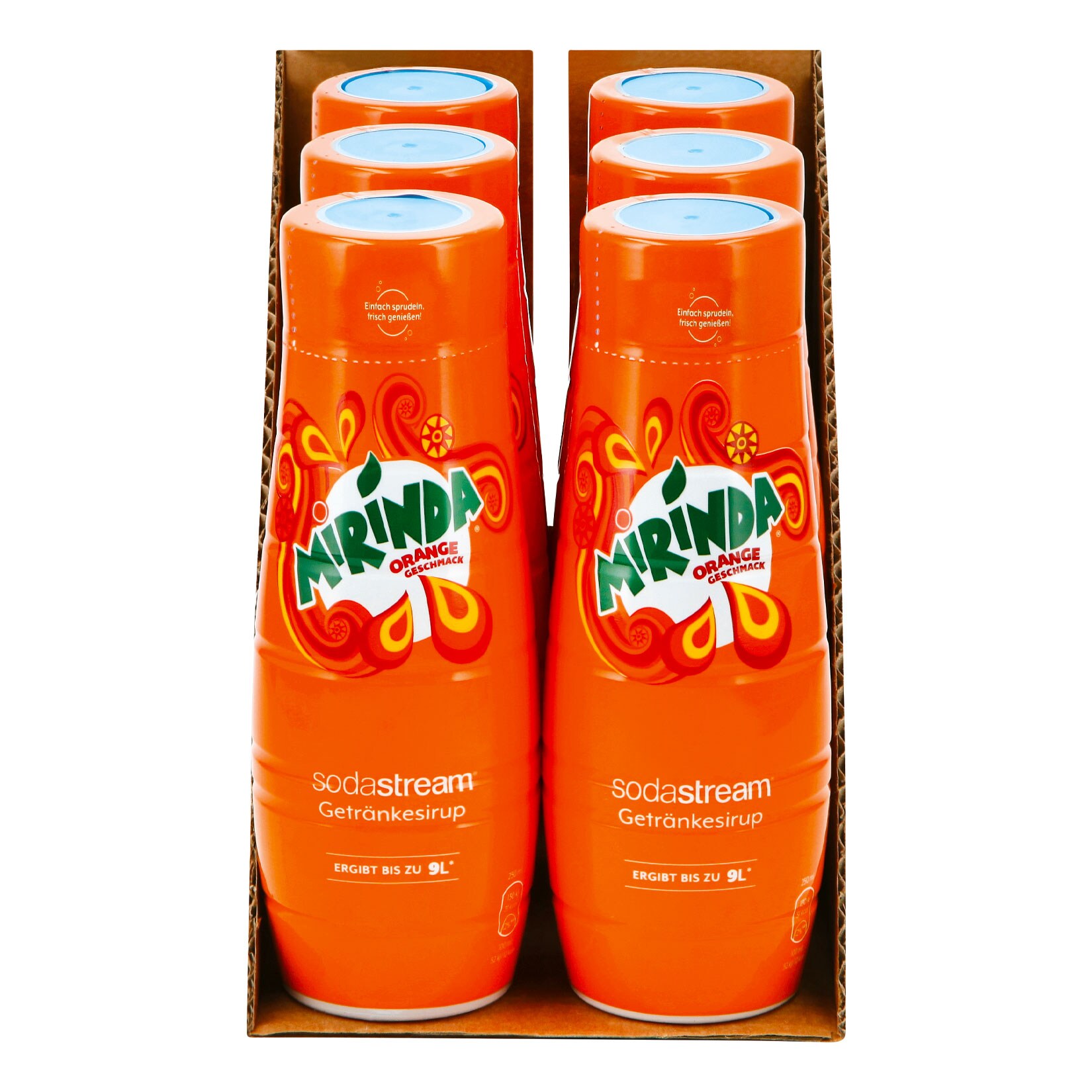 Sodastream Sirup Mirinda 0,44 Liter, 6er Pack - Bild 1