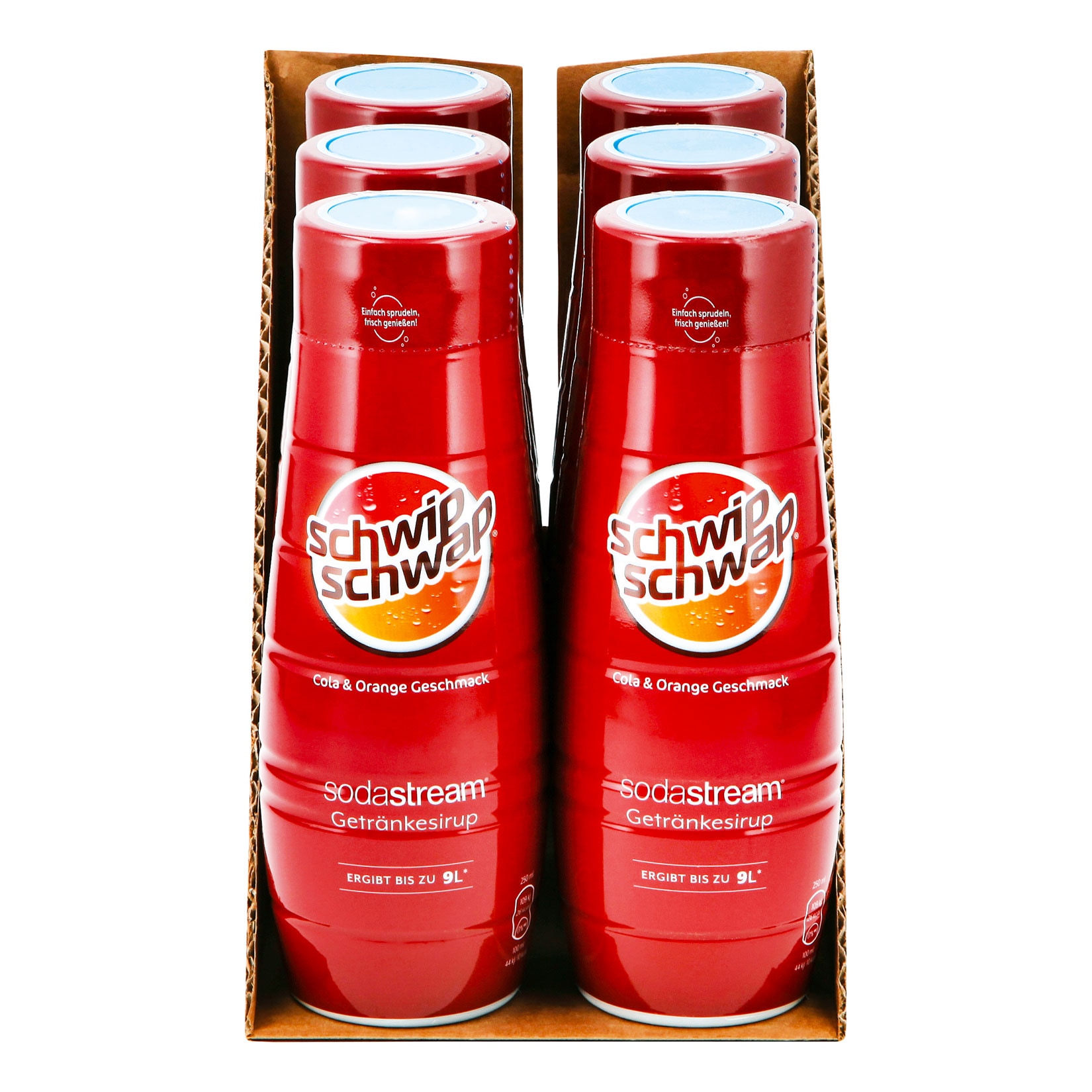 Sodastream Sirup Schwip Schwap 0,44 Liter, 6er Pack - Bild 1