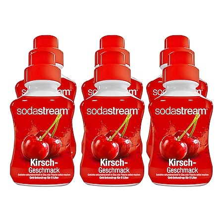Sodastream Sirup Kirsch 0,375 Liter, 6er Pack - Bild 1