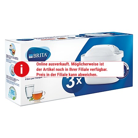 Brita Maxtra Plus Filterkartuschen 3er Pack - Bild 1