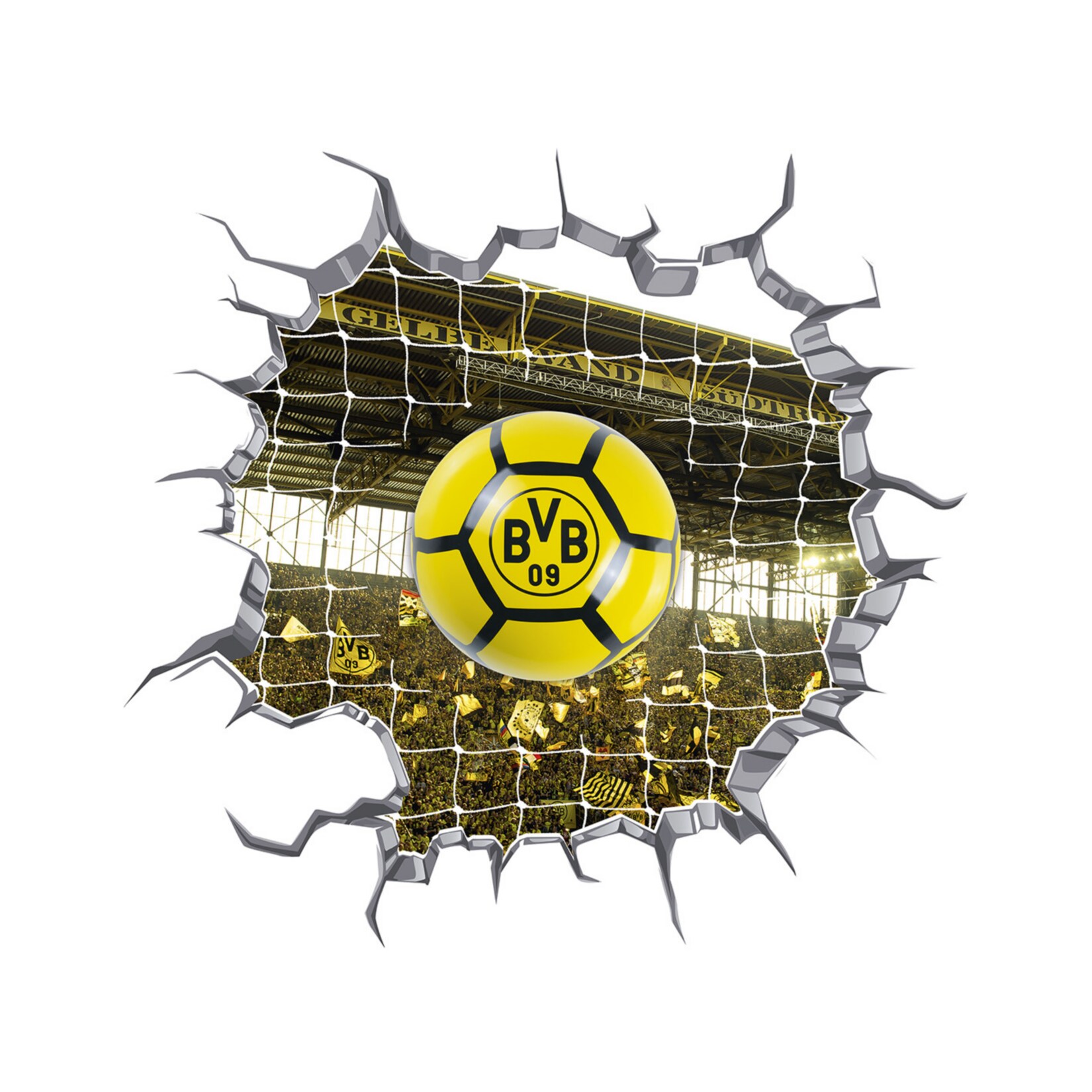 Bvb Wandtattoo Led Ball 4 5v Mehrfarbig Touchsensor Online Kaufen Bei Netto 
