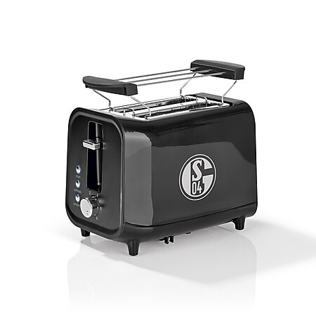 S04 Toaster mit Soundfunktion 800W schwarz/silber - Bild 1