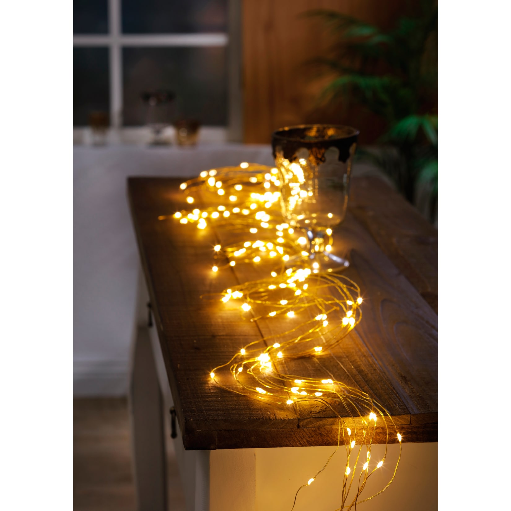 Dekor LED Lichterschweif warmwei&szlig; 8-Modifunktionen - Bild 1