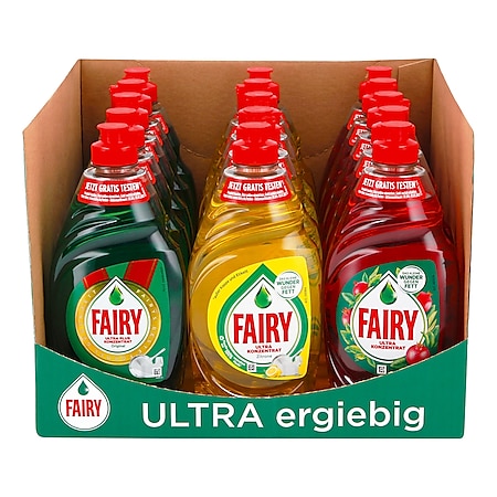 Fairy Handspülmittel 450 ml, verschiedene Sorten, 15er Pack - Bild 1